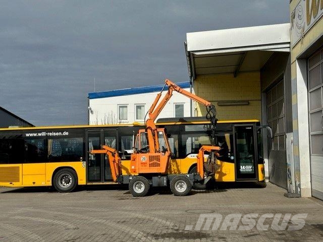 Kubota Kiefer Boki 4550 4 x 4 Allradlenkung VW Motor Minigravemaskiner