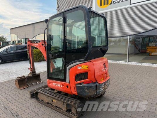 Kubota KX 018-4 Minigraafmachines < 7t