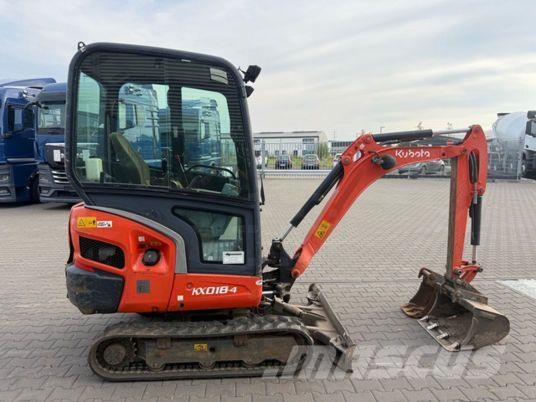 Kubota KX 018-4 Minigraafmachines < 7t