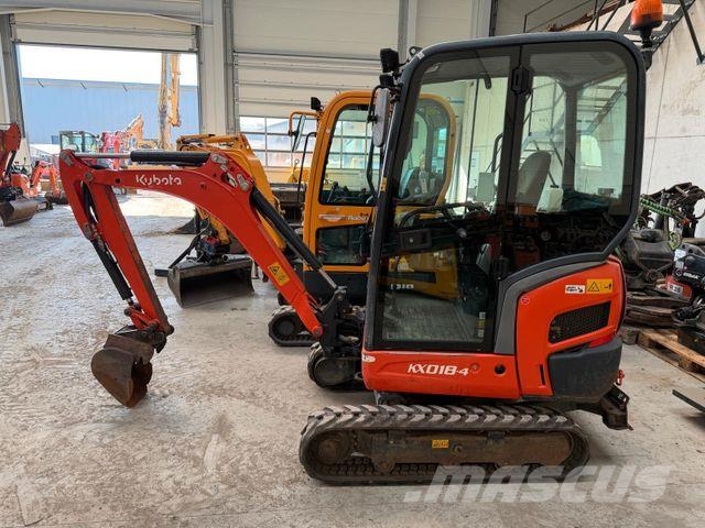 Kubota KX 018-4 Mini bagri <7t