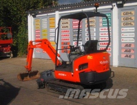 Kubota KX016-4 * 2x Löffel * *Verst.-Fahrw.* vgl 18 19 Mini pelle < 7t