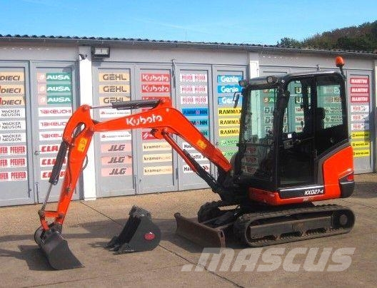 Kubota KX027-4 * 2x Löffel * vgl. U27-4 Mini bagri <7t
