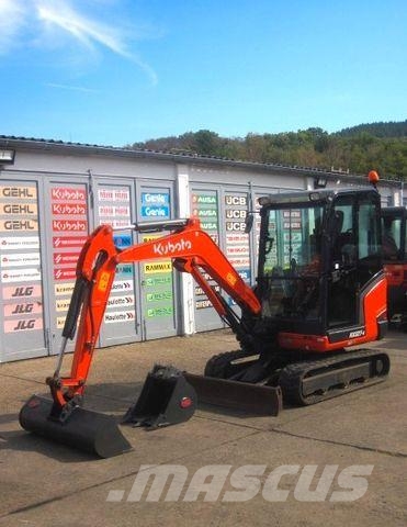 Kubota KX027-4 * 2x Löffel * vgl. U27-4 Mini bagri <7t