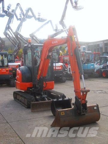 Kubota KX037-4 * 2x Löffel * Mini bagri <7t