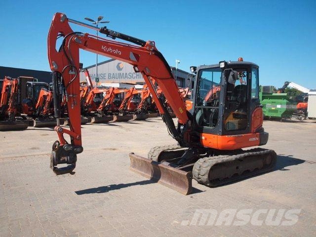 Kubota KX057-4 / POWERTILT حفارات صغيرة أقل من 7 طن (حفارات صغيرة)
