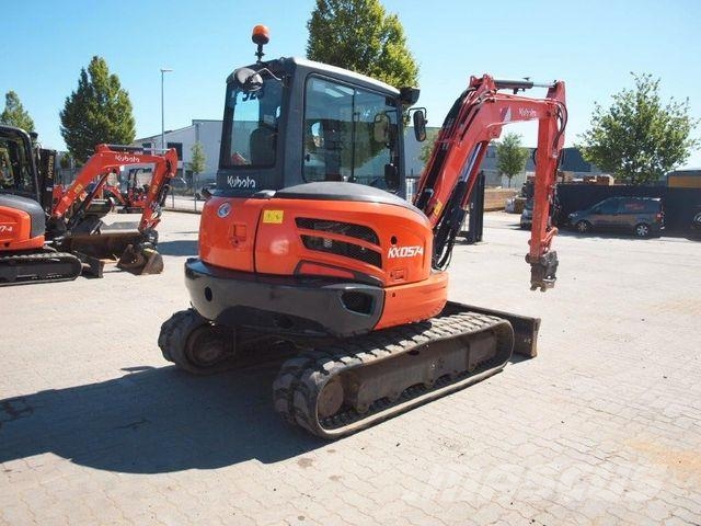Kubota KX057-4 / POWERTILT حفارات صغيرة أقل من 7 طن (حفارات صغيرة)