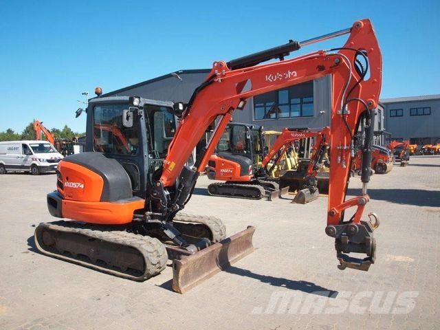 Kubota KX057-4 / POWERTILT حفارات صغيرة أقل من 7 طن (حفارات صغيرة)