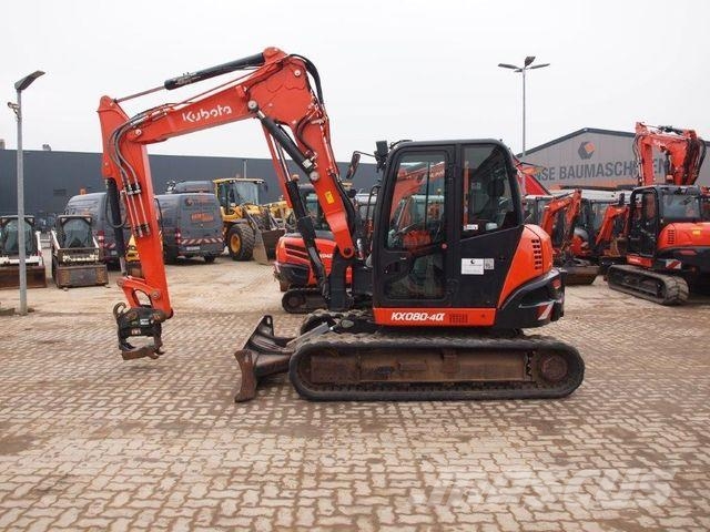 Kubota KX080-4 Verstell + Powertilt حفارات صغيرة أقل من 7 طن (حفارات صغيرة)