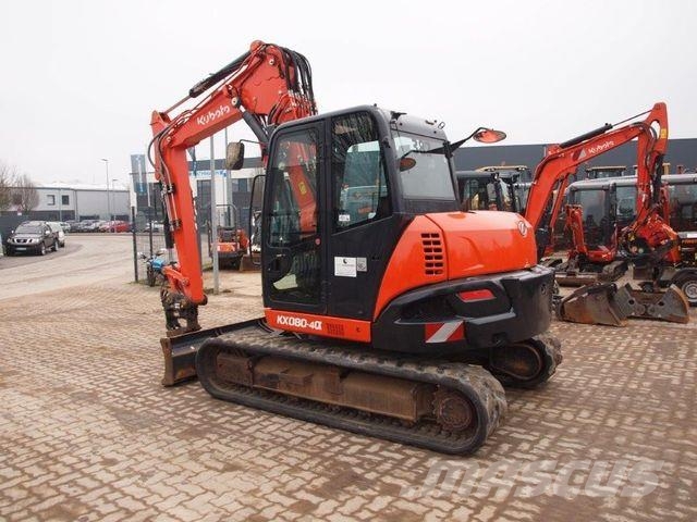 Kubota KX080-4 Verstell + Powertilt حفارات صغيرة أقل من 7 طن (حفارات صغيرة)