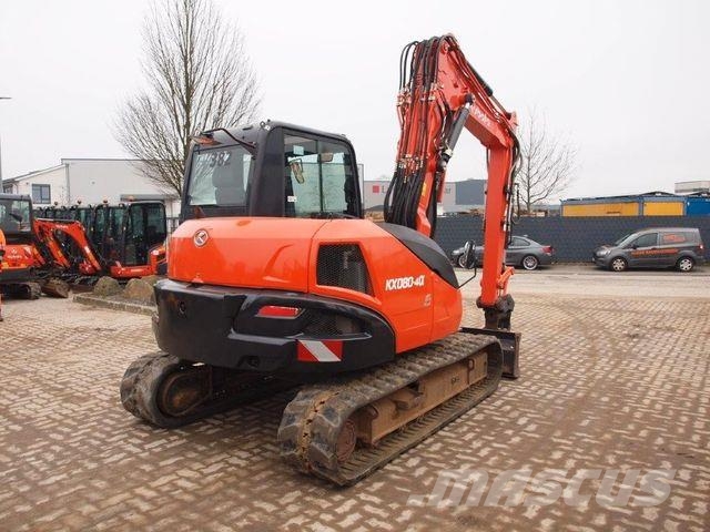 Kubota KX080-4 Verstell + Powertilt حفارات صغيرة أقل من 7 طن (حفارات صغيرة)