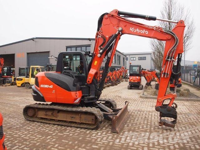 Kubota KX080-4 Verstell + Powertilt حفارات صغيرة أقل من 7 طن (حفارات صغيرة)