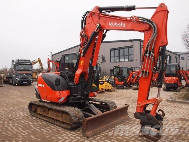 Kubota KX080-4 Verstell + Powertilt حفارات صغيرة أقل من 7 طن (حفارات صغيرة)