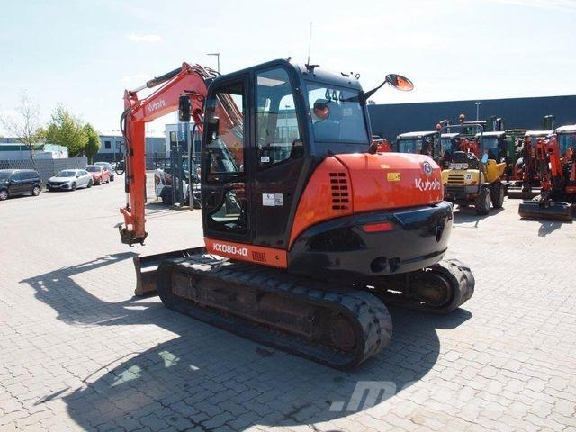 Kubota KX080-4a حفارات صغيرة أقل من 7 طن (حفارات صغيرة)