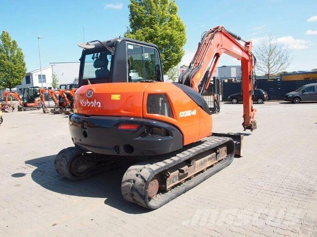 Kubota KX080-4a حفارات صغيرة أقل من 7 طن (حفارات صغيرة)