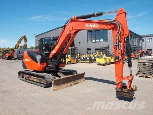 Kubota KX080-4a حفارات صغيرة أقل من 7 طن (حفارات صغيرة)