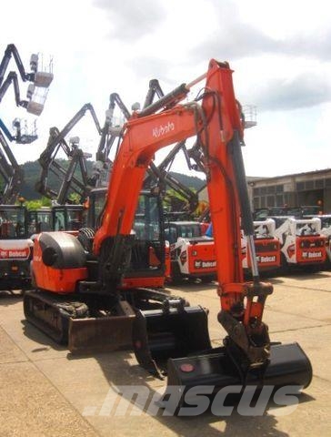 Kubota KX080-4a ** 2x Löffel ** Minibagger < 7t