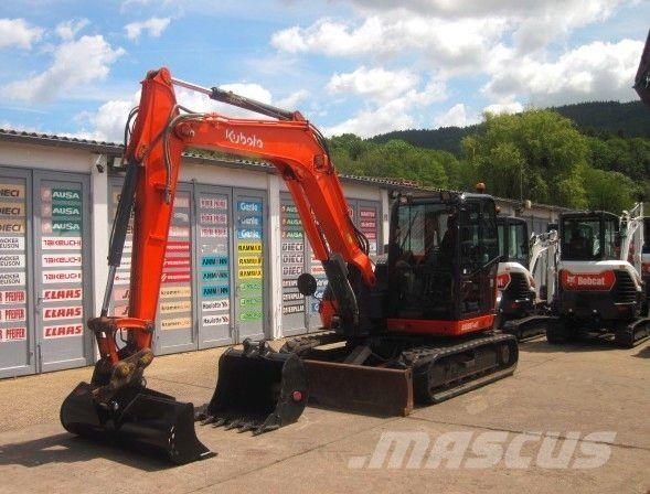 Kubota KX080-4a ** 2x Löffel ** Minibagger < 7t