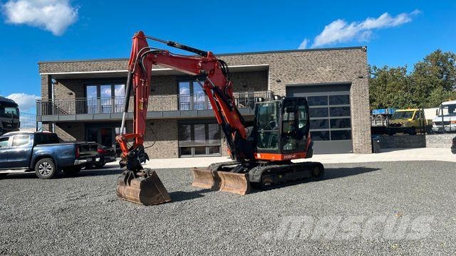 Kubota KX080-4a Verstellausleger 8835 KG حفارات صغيرة أقل من 7 طن (حفارات صغيرة)