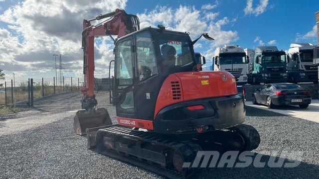 Kubota KX080-4a Verstellausleger 8835 KG حفارات صغيرة أقل من 7 طن (حفارات صغيرة)