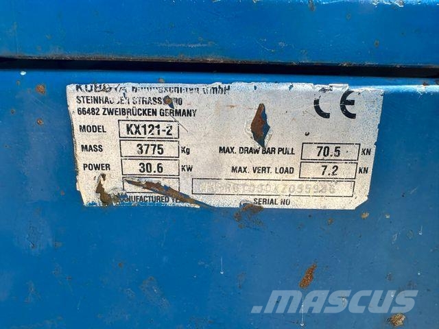 Kubota KX121-2 SCHNELLWECHSLER Εκσκαφάκι (διαβολάκι) < 7t