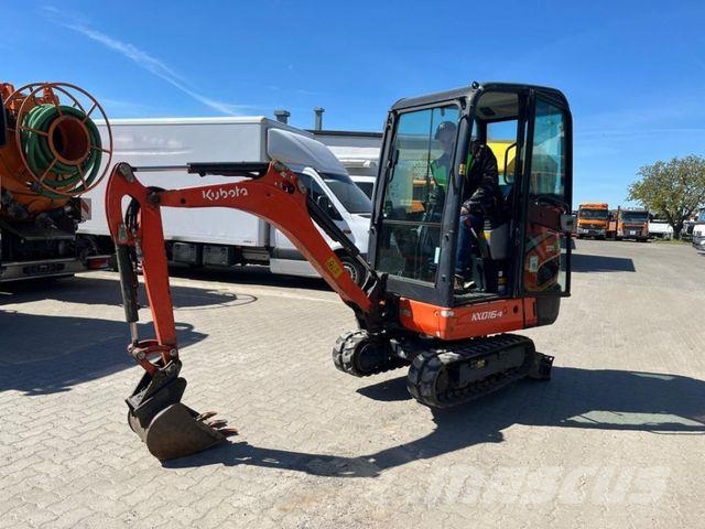 Kubota Minibagger KX 016-4 Minibagger nur 1.833 h Minigraafmachines < 7t
