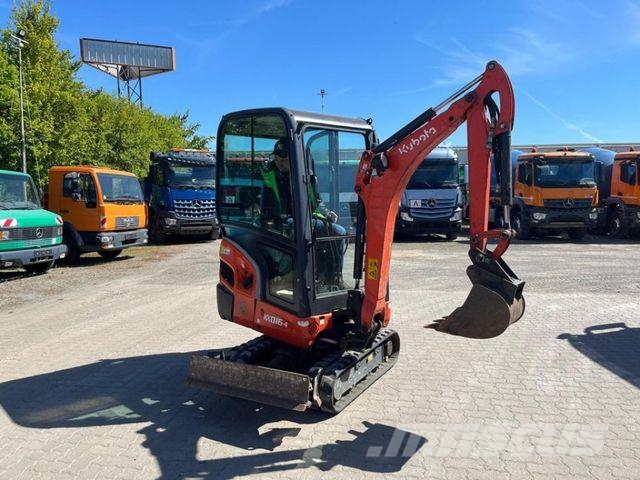 Kubota Minibagger KX 016-4 Minibagger nur 1.833 h Minigraafmachines < 7t