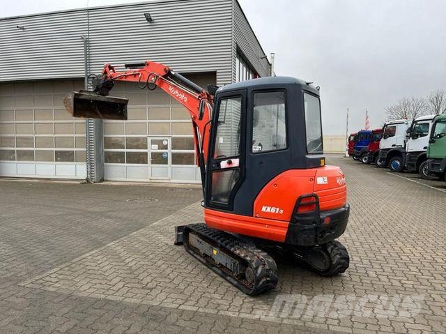 Kubota Minibagger KX 61 Minibagger 2337h, incl. Grabn+T Miniexcavadoras