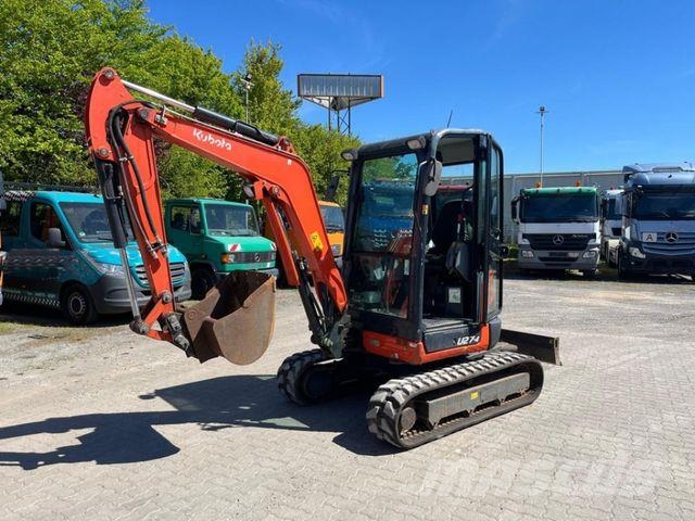 Kubota Minibagger U 27 - 4 Minibagger HI Kurzheck 1928h Mini excavators < 7t (Mini diggers)