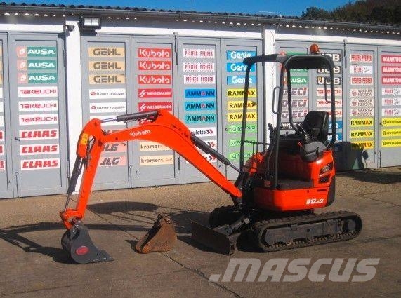 Kubota U17-3a * 2x Löffel * * Verstellfahrwerk * Mini bagri <7t