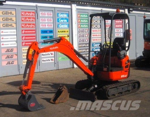 Kubota U17-3a * 2x Löffel * * Verstellfahrwerk * Mini bagri <7t