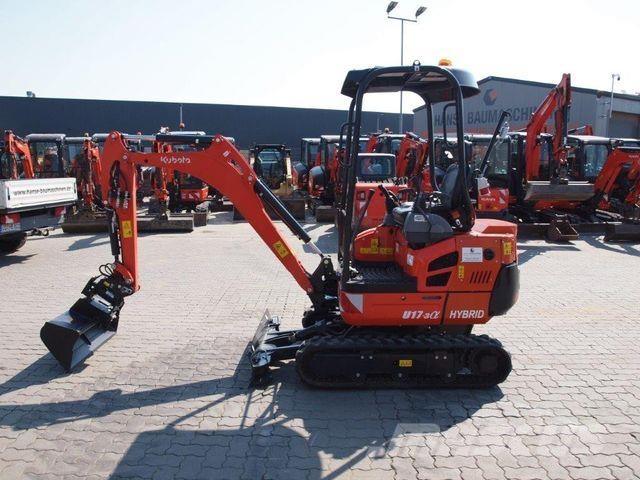 Kubota U17-3a Hybrid mit POWERTILT Міні-екскаватори < 7т