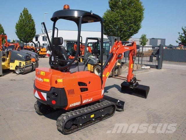 Kubota U17-3a Hybrid mit POWERTILT Міні-екскаватори < 7т