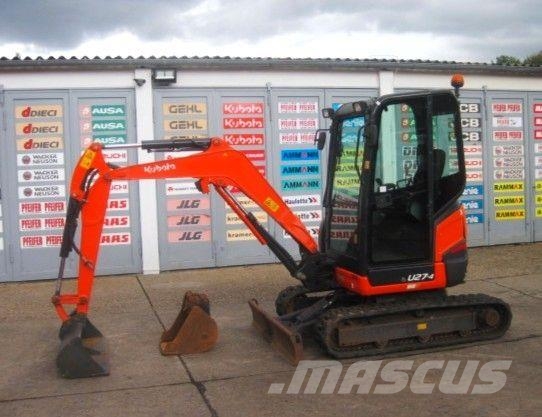 Kubota U27-4 * 2x Löffel * Mini excavators < 7t (Mini diggers)