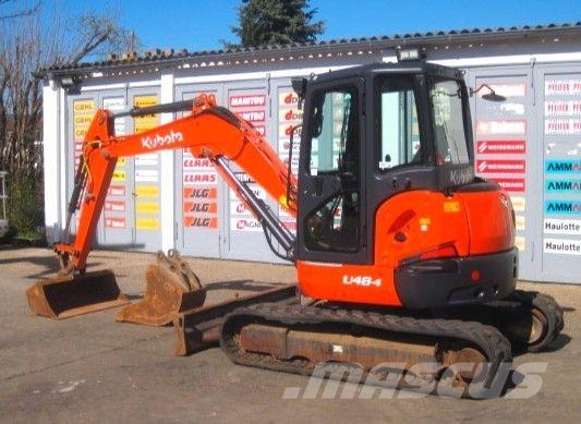 Kubota U48-4 * 2x Löffel * Minibagger < 7t