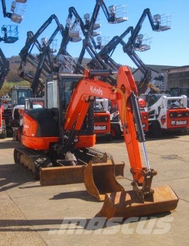 Kubota U48-4 * 2x Löffel * Minibagger < 7t