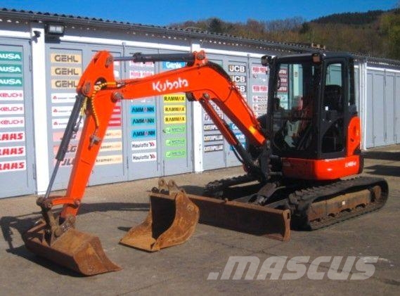 Kubota U48-4 * 2x Löffel * Minibagger < 7t