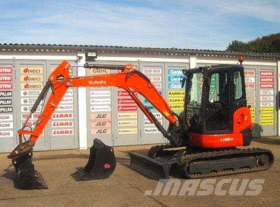 Kubota U48-4 * 2x Löffel * Minibagger < 7t