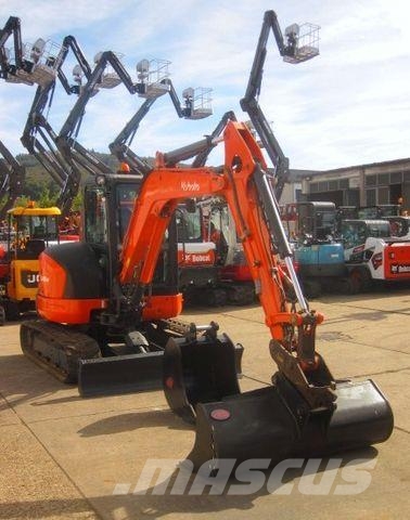 Kubota U48-4 * 2x Löffel * Minibagger < 7t