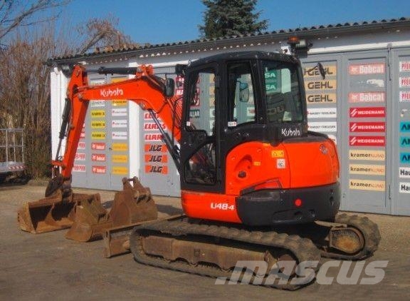 Kubota U48-4 * 3x Löffel * Minibagger < 7t
