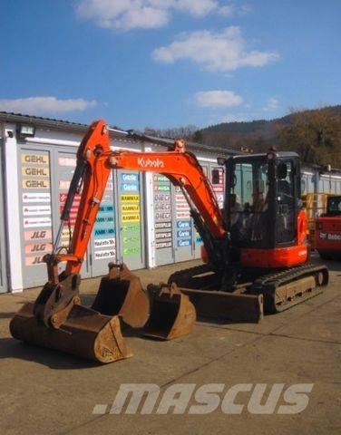 Kubota U48-4 * 3x Löffel * Minibagger < 7t