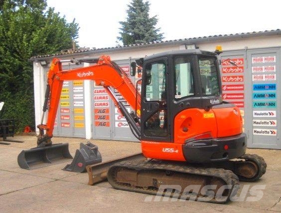 Kubota U55-4 * 2x Löffel * حفارات صغيرة أقل من 7 طن (حفارات صغيرة)