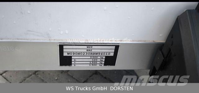 Kühl 3 x Rohrbahn 230 volt WST Edition Big one Rimorchi a temperatura controllata
