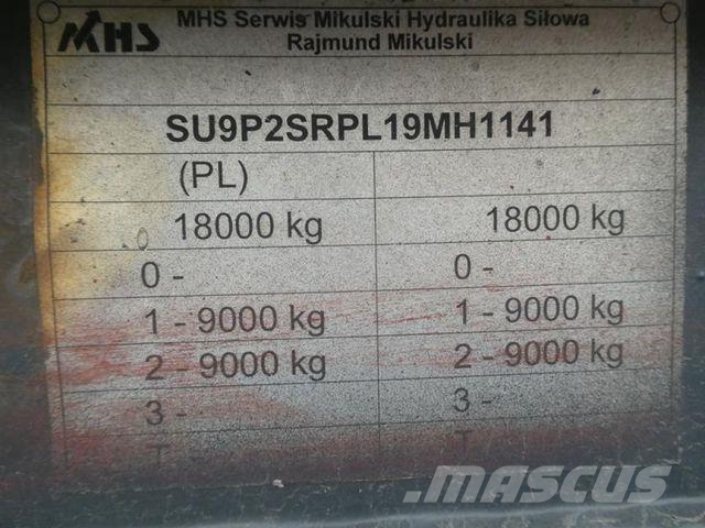 Kurzholzanhänger P020 Spezialanhänger Remorci pentru lemn