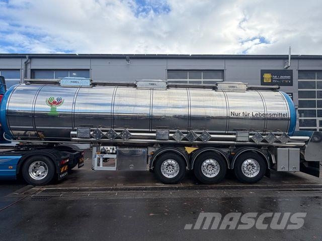 LAG 0-3-ST Lebensmittel/Food Tank, ADR!, 3-Kammer Autocisternas