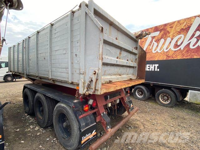 Langendorf SK 24/27 | Stahl 22m³*Luft-Lift*Rollplane*BPW Semirremolques de volteo