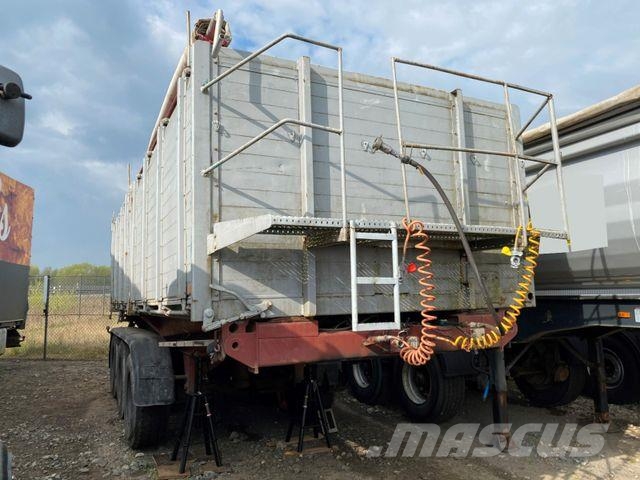 Langendorf SK 24/27 | Stahl 22m³*Luft-Lift*Rollplane*BPW Semirremolques de volteo