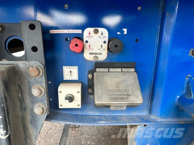 Langendorf SKA 24/30 Alu-Thermo-Kippauflieger, Liftachse Semirremolques de volteo