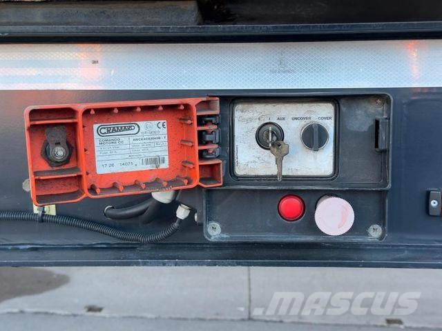 Langendorf SKS-HS 18/27 Stahlmulde m. elektr. Verdeck+Funk/ Kippladerauflieger