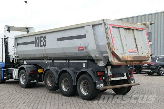 Langendorf SKS HS 24/29, Stahl, 26m³, Anliegende Klappe Kippladerauflieger