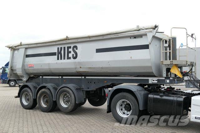 Langendorf SKS HS 24/29, Stahl, 26m³, Anliegende Klappe Kippladerauflieger